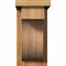 Ekena Millwork Del Monte Rough Sawn Corbel w/Backplate, Western Red Cedar, 6"W x 12"D x 12"H COR06X12X12DEL01RWR - alternate 3